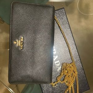 Prada Saffiano Chain Bag